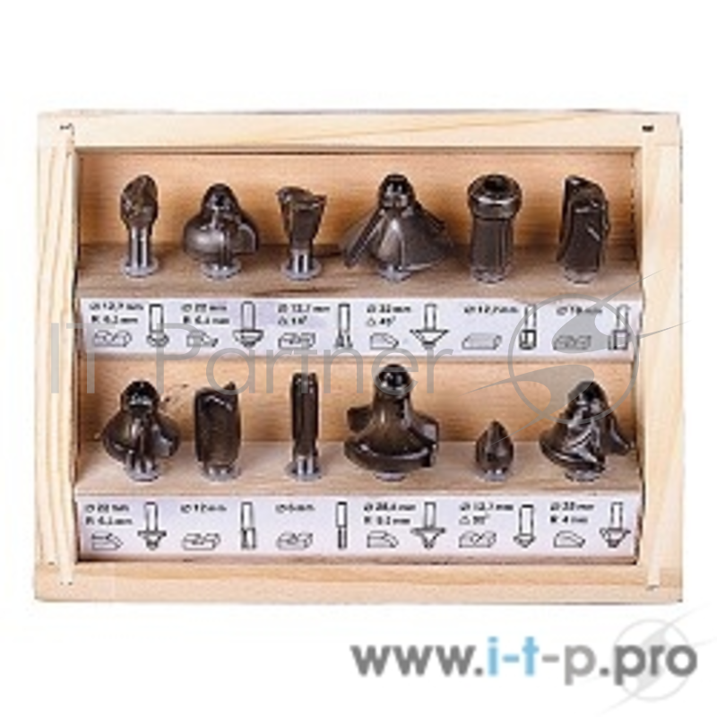 Буры,сверла,долото Набор STAYER Фрезы по дереву, 12шт 2992-H12