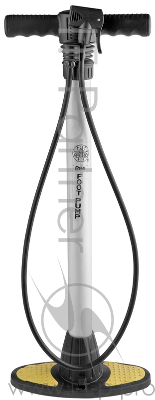 Насос ручной стационарный ZF-001 алюминиевый корпус Насос ручной ZF-001 стационарный, с манометром, алюминиевый корпус диаметром 38мм и высотой 530 мм, шланг с автовентилем и переходником Presta