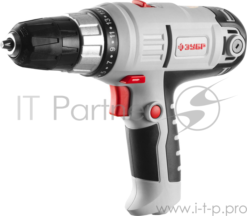 Дрель, Шуруповерт ЗУБР ЗСШ-300-2 К Безударная дрель-шуруповерт ЗСШ-300-2 { макс. диаметр крепежа 6мм, 0-300 / 0-1150 об/мин, БЗП 10мм, 300Вт, кейс }