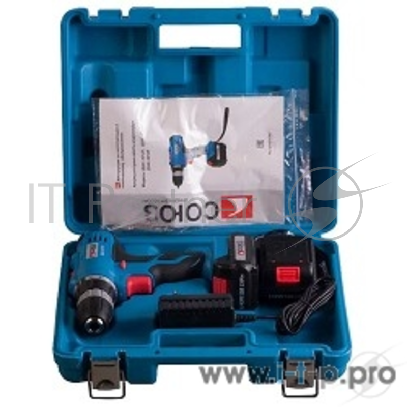 Дрель, Шуруповерт СОЮЗ ДШС-3312Л Дрель акк. СОЮЗ 12В, 2 скор., 2 акк. Li-Ion, 2Ач, подсв, БЫСТР 1ч заряд, кейс ДШС-3312Л