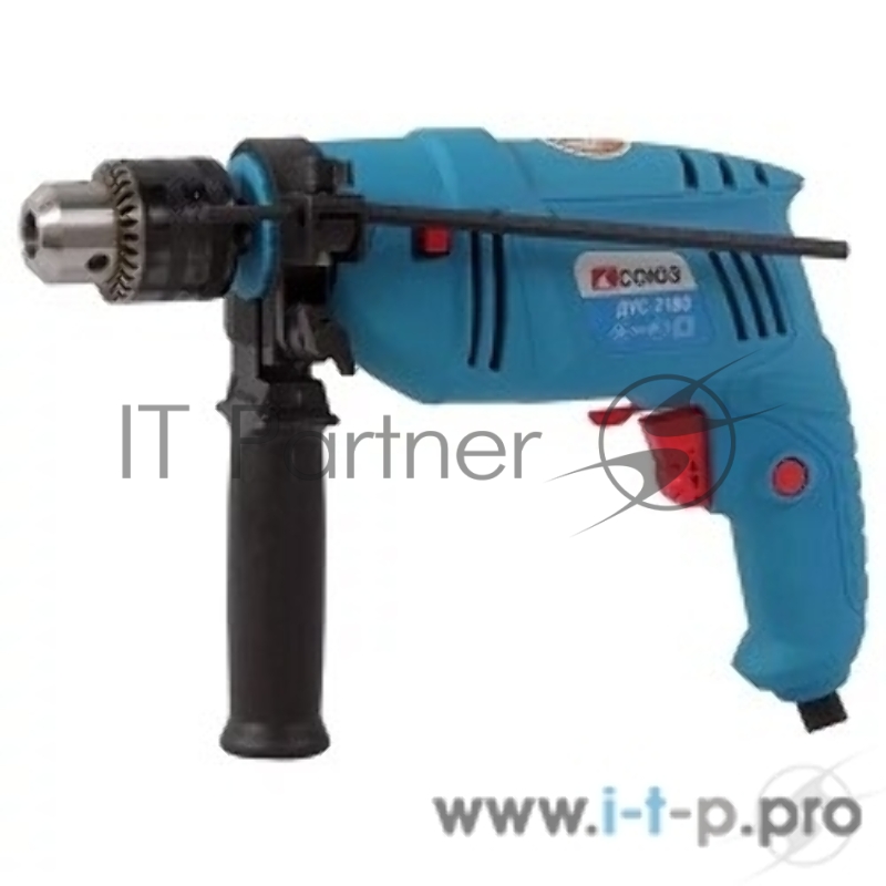 Дрель, Шуруповерт СОЮЗ ДУС-2180 Дрель ударная СОЮЗ, 800Вт, 0-3000 об/мин, 0-48000 уд/мин, патрон 13 мм ДУС-2180