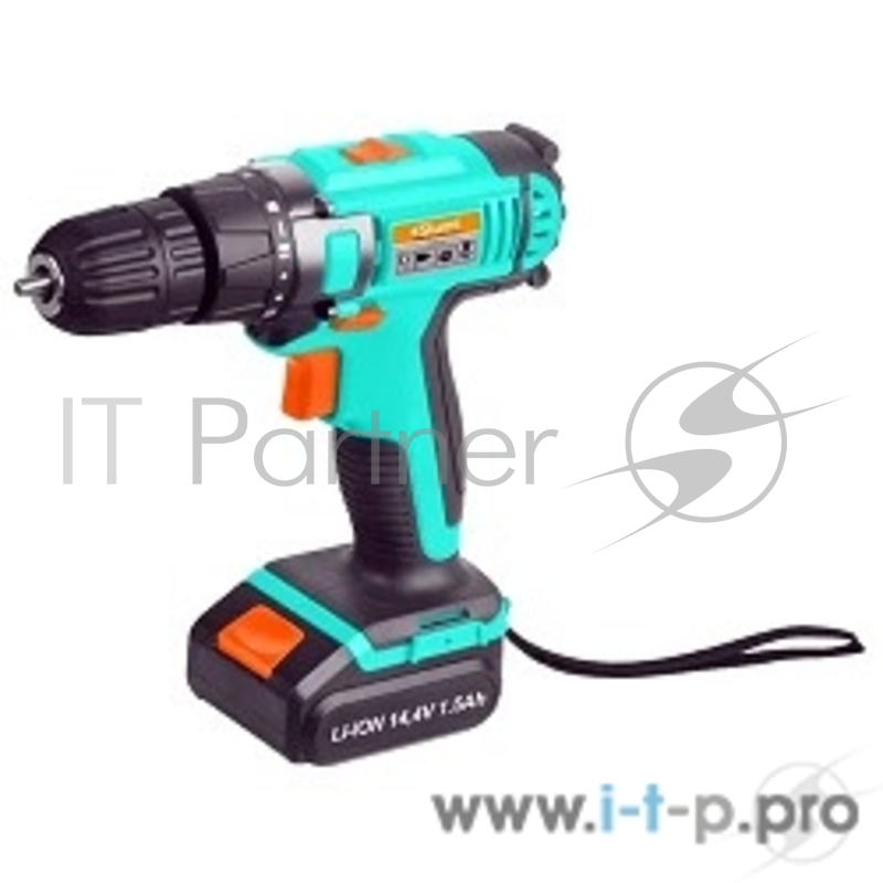 Дрель, Шуруповерт Sturm CD3214L Дрель акк. Sturm! 14.4В, Li-Ion, 2 скор., 2 акк., 2,0 Ач, БЫСТР.ЗАРЯД, ПОДСВ, кейс CD3214L