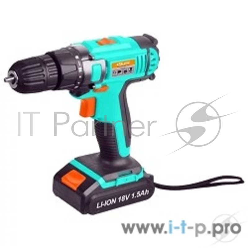 Дрель, Шуруповерт Sturm CD3218L Дрель акк. Sturm! 18В, Li-Ion, 2 скор., 2 акк., 2,0 Ач, БЫСТР.ЗАРЯД, ПОДСВ, кейс CD3218L