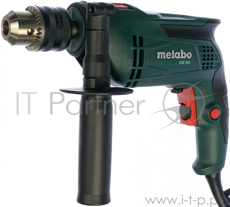 Дрель, Шуруповерт Metabo SBE 650 Ударная дрель-шуруповерт 600671850 { 650вт,БЗП,картон, вес 1.8 кг }