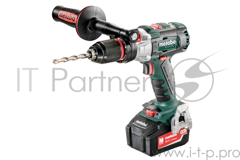 Дрель, Шуруповерт Metabo SB 18 LTX BL I Аккумуляторная ударная дрель-шуруповерт 602352500 { Акк.уд.винт.120Нм,2х4.0Ач,кейс }