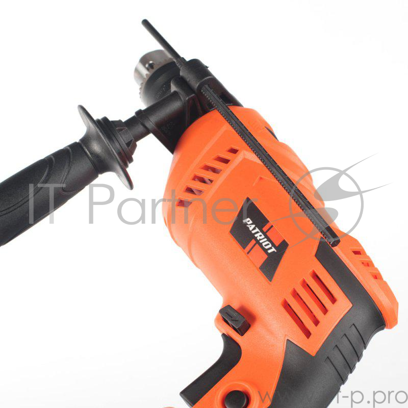 Дрель, Шуруповерт PATRIOT FD 750h Дрель электрическая ударная 120301444 { с ударом, мощность 710Вт, макс.диаметр 13мм, глубиномер + дополнительная ручка }