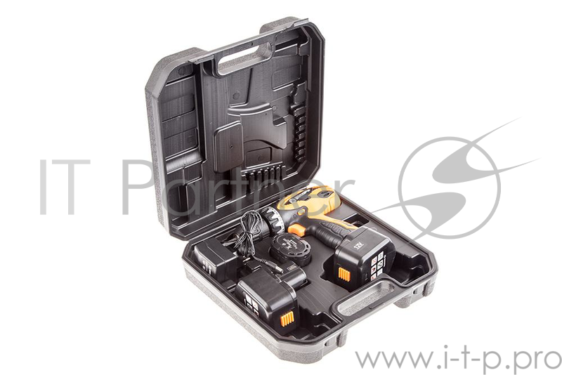 Дрель, Шуруповерт ВИХРЬ ДА-12-2к Дрель-шуруповерт аккумуляторная 72/14/2 { 12 В, NiCd, 1,3 Ач, 24Нм, 2 скорости, дерево/металл 18мм/8мм, Кейс,2 акк }