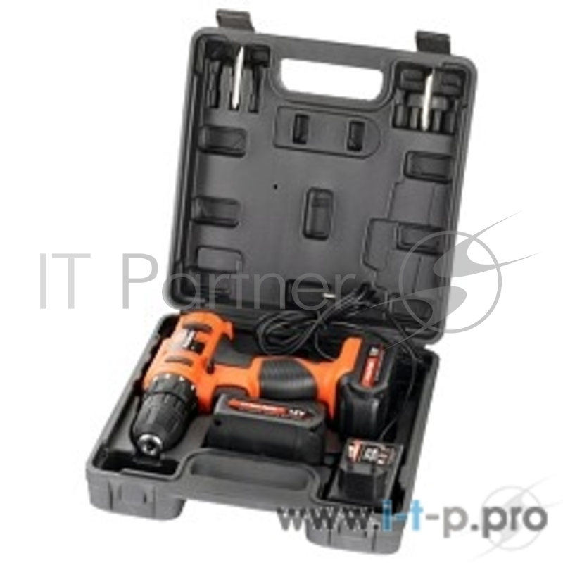 Дрель, Шуруповерт PATRIOT BR111L Дрель-шуруповерт аккумуляторная i 180201415 {Дрель-шуруп. Акк. PATRIOT THE ONE BR 111Li, две батареи Li-Ion, 1,3 Ah, 12V, зарядка за 1 час, двусторонняя бита, кейс}