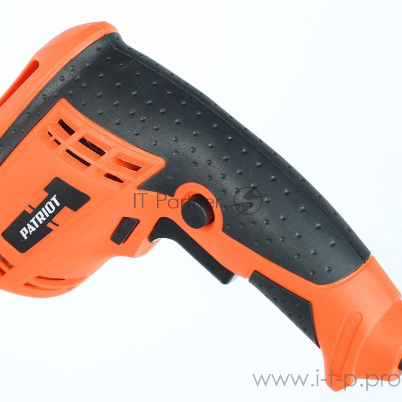 Дрель, Шуруповерт PATRIOT FD420 Дрель электрическая 120301415 {Эл. дрель PATRIOT FD500, без удара, мощность 450 Вт, макс.диаметр сверла 10мм, быстрозажим. патрон, крепление}