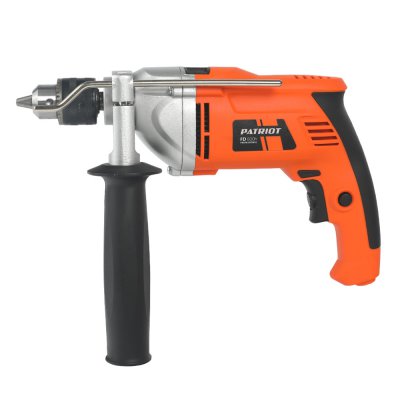 Дрель, Шуруповерт PATRIOT FD800h Дрель электрическая ударная 120301460 {Эл. дрель, с ударом, мощность 790Вт, макс.диаметр 13мм, глубиномер + дополнительная ручка}