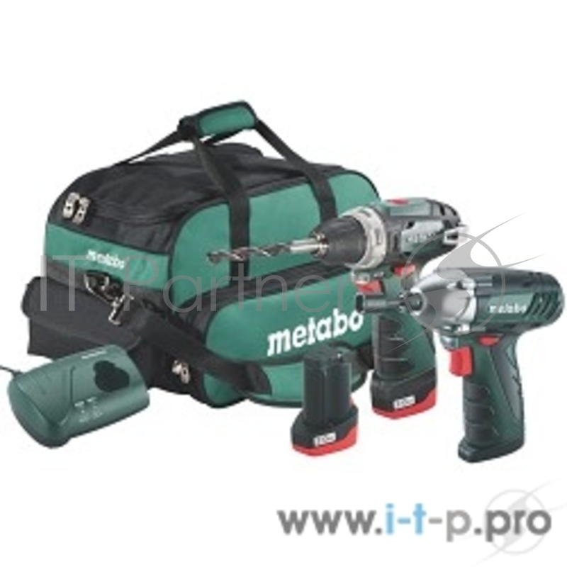 Дрель, Шуруповерт Metabo Combo Set 2.3 10.8 В Аккумуляторный комплект 685055000 {BS+SSD,2х2Ач,сумка}