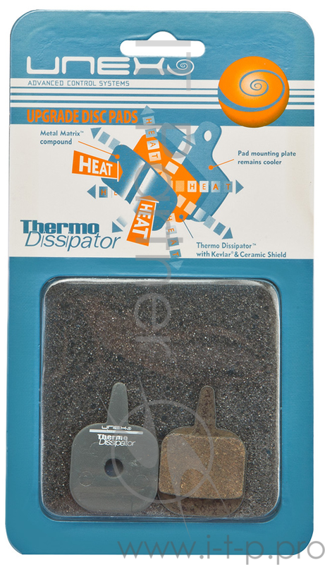 Тормозные колодки дисковые UN-BP038-DIY Колодки тормозные UN-BP038-DIY для дисковых тормозов Tektro IO