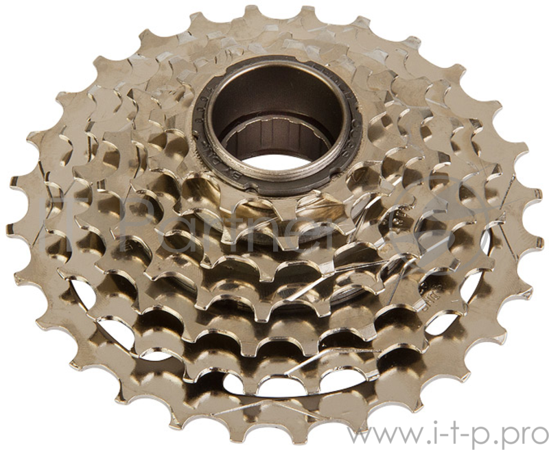 Трещотка LY-1107KFN DNP 7 скоростей 11-28T никелированная Трещотка LY-1107KFN DNP, 7 скоростей, 11-13-15-18-21-24-28 зубьев, стальная, никелированная, 540 г