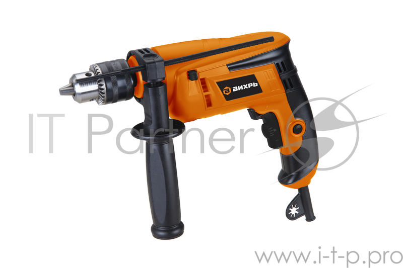 Дрель, Шуруповерт ВИХРЬ ДУ-700 Дрель ударная 72/8/2 { 700 Вт, сталь, бетон, дерево 10мм, 13мм, 25мм, 0-3000 об/мин, 1,8кг }
