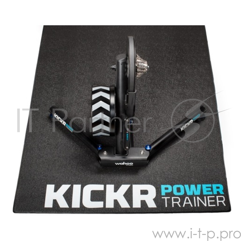 Коврик напольный для тренажера Wahoo KICKR. Размер 91x198 см. Материал пвх. Цвет черный.