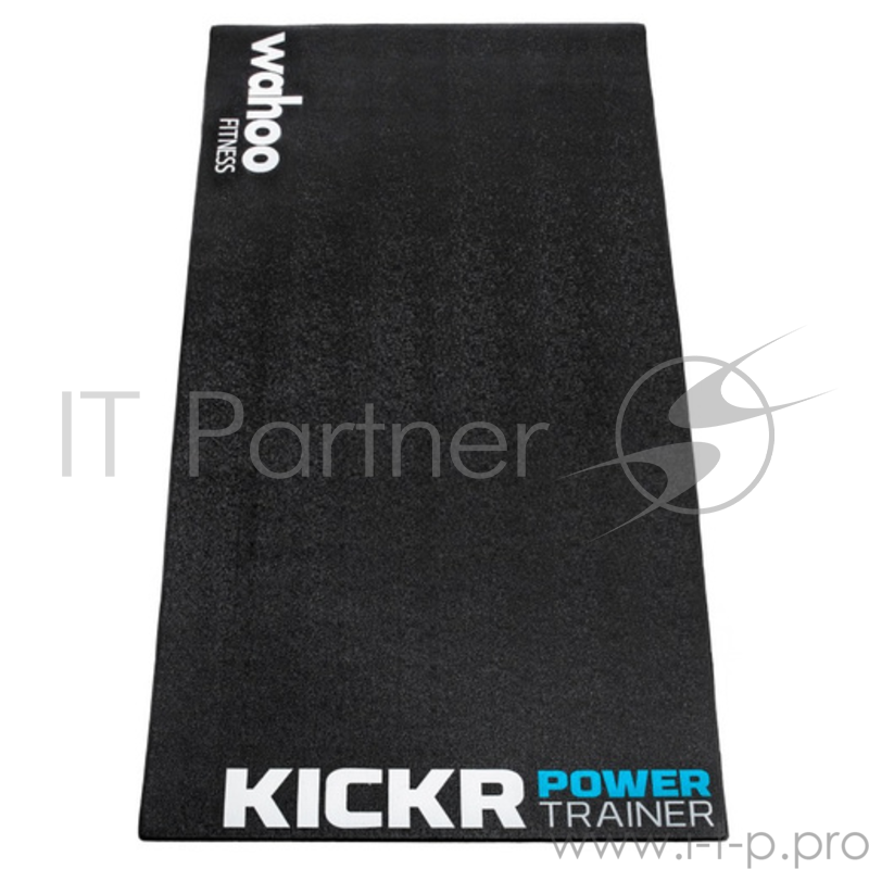 Коврик напольный для тренажера Wahoo KICKR. Размер 91x198 см. Материал пвх. Цвет черный.