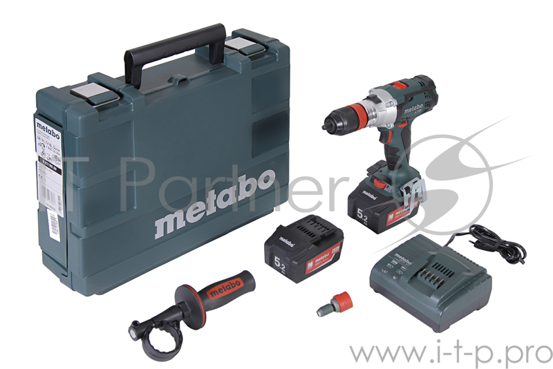 Дрель, Шуруповерт Metabo SB 18 LTX BL Quick Ударная дрель-шуруповерт 602200650 { 2x5,2 Ач,110Нм,ASC 30-36, кейс, вес 2.1 кг }