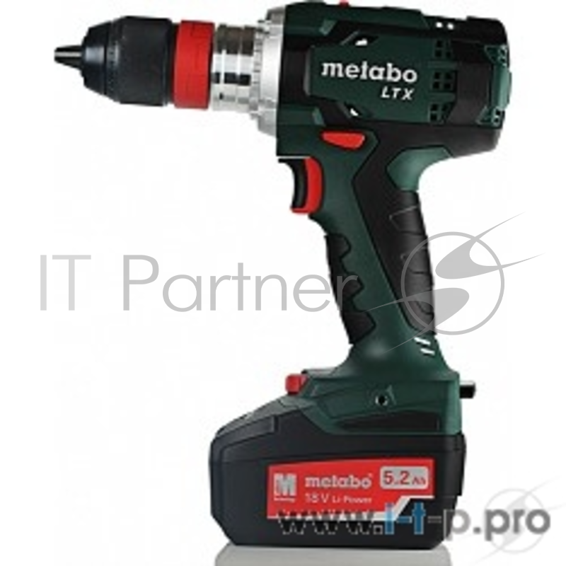 Дрель, Шуруповерт Metabo BS 18 LTX Quick Ударная дрель-шуруповерт 602193650 { 18 В, 2x5,2 Ач,110Нм,ASC30-36,кейс, вес 2 кг }