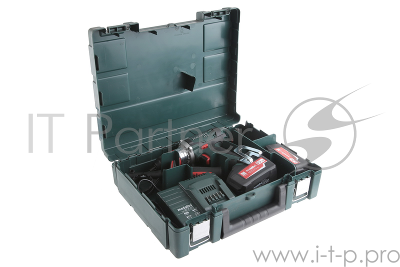 Дрель, Шуруповерт Metabo BS 18 LTX Quick Ударная дрель-шуруповерт 602193650 { 18 В, 2x5,2 Ач,110Нм,ASC30-36,кейс, вес 2 кг }