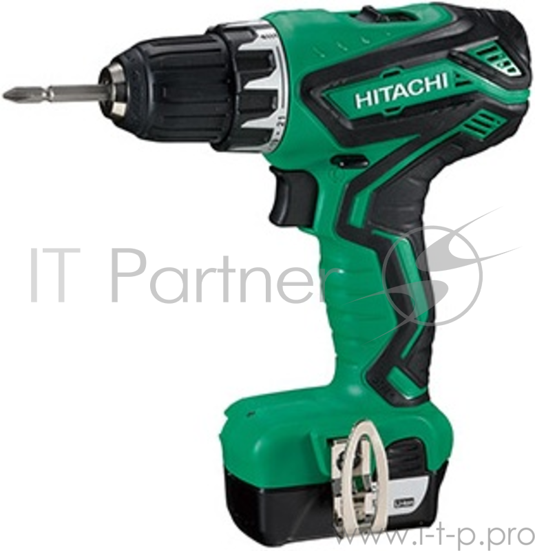 Дрель, Шуруповерт Hitachi DS10DAL Аккумуляторный шуруповерт DS10DAL { 300-1300 об/мин, 1,5 А/ч, 10,8В, 2 аккумулятора (BCL1015, UC10SFL)}