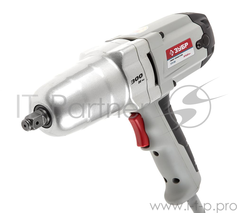 Дрель, Шуруповерт ЗУБР ЗГУЭ-350 Гайковерт ЗГУЭ-350 { ударный, 300Нм, 1/2