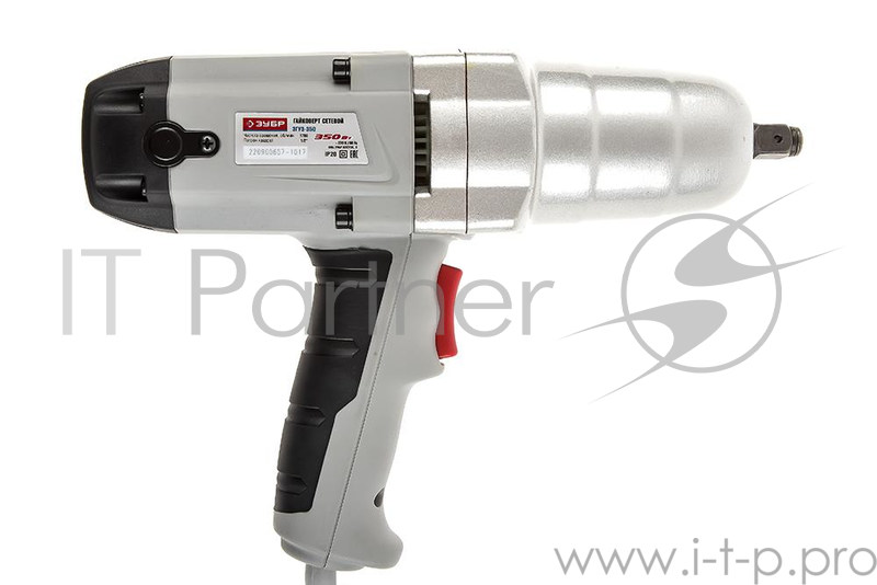 Дрель, Шуруповерт ЗУБР ЗГУЭ-350 Гайковерт ЗГУЭ-350 { ударный, 300Нм, 1/2
