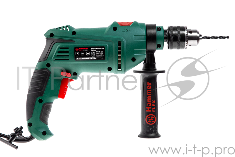 Дрель, Шуруповерт Hammer Flex UDD950D Дрель ударная 315794 {950Вт 13мм 0-2800об/мин }