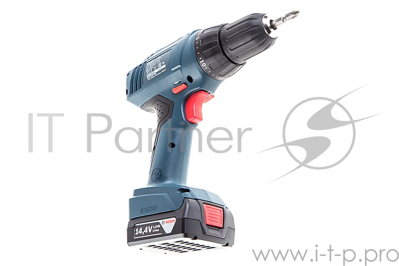 Дрель, Шуруповерт Bosch GSR 1440-Li безударная дрель-шуруповерт 06019A8407 {14.4 В, 30нм, 10мм, 1400 об/мин, 1,3кг, 2акк- Li-ion.1,5Ач, кейс}
