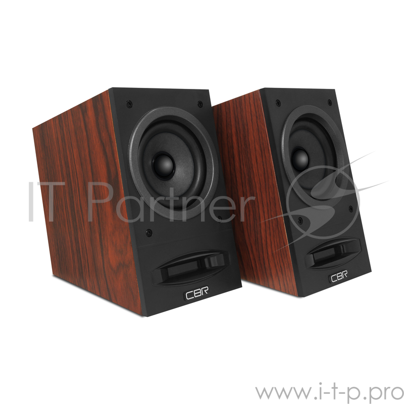 Колонки CBR CMS 590 wooden {2x5BT, 90-20000МГЦ, 60ДБ }