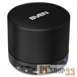 Колонки SVEN PS-45BL черный {AUX, Bluetooth, FM-радио, microSD}