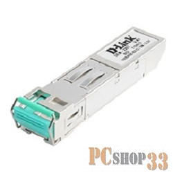 Сетевое оборудование D-Link DEM-220T/C1A WDM SFP-трансивер с 1 портом 100BASE-BX-D (Tx:1550 нм, Rx:1310 нм) для одномодового оптического кабеля (до 20 км)