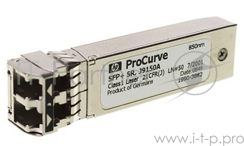 Сетевое оборудование HP J9150A Трансивер HPE ProCurve 10-GbE SFP+ SR