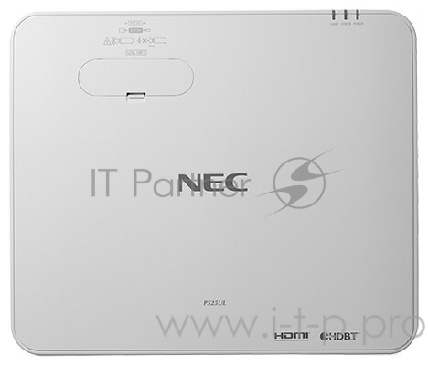 Лазерный проектор NEC P525WL (P525WLG), 3LCD, 5000 ANSI Lm, WXGA, 520000:1, сдвиг линз верт.+60, гор.+-29, (1.23 2:1), 1xVGA IN, 2xHDMI, 2 xHDMI (звук), 3.5 out, RS-232, RJ45, Ethernet HDBT, USB b (сервис), USB A 2.0, 20Вт, 22/26dB, 9.7 кг.