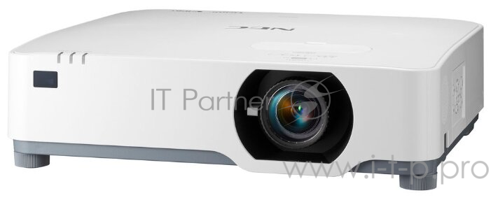 Лазерный проектор NEC P525UL (P525ULG), 3LCD, 5000 ANSI Lm, WUXGA, 520000:1, сдвиг линз верт. +60, гор.+-29, (1.23 2:1), 1xVGA IN, 2xHDMI, 2 xHDMI (звук), 3.5 out, RS-232, RJ45, Ethernet HDBT, USB b (сервис), USB A 2.0, 20Вт, 22/26dB, 9.7 кг.