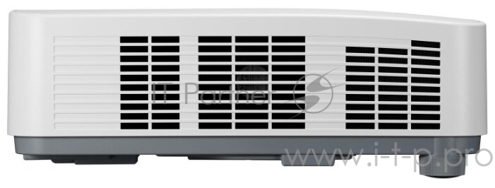 Лазерный проектор NEC P525UL (P525ULG), 3LCD, 5000 ANSI Lm, WUXGA, 520000:1, сдвиг линз верт. +60, гор.+-29, (1.23 2:1), 1xVGA IN, 2xHDMI, 2 xHDMI (звук), 3.5 out, RS-232, RJ45, Ethernet HDBT, USB b (сервис), USB A 2.0, 20Вт, 22/26dB, 9.7 кг.