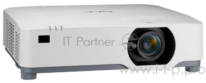 Лазерный проектор NEC P525UL (P525ULG), 3LCD, 5000 ANSI Lm, WUXGA, 520000:1, сдвиг линз верт. +60, гор.+-29, (1.23 2:1), 1xVGA IN, 2xHDMI, 2 xHDMI (звук), 3.5 out, RS-232, RJ45, Ethernet HDBT, USB b (сервис), USB A 2.0, 20Вт, 22/26dB, 9.7 кг.