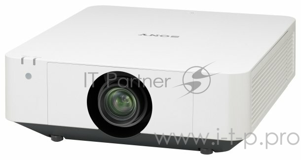 Проектор Sony VPL-FH60(WHITE) 3LCD, 5000 ANSI Lm, 2000:1, WUXGA, Lens shift, (1,39-2,23:1), VGA,HDMI,DVI-D, RJ45 - HDBaseT, RS-232C, D-sub 15-pin - out, Edge Blending, коррекция геометрии, портретный режим, 13 кг. БЕЛЫЙ