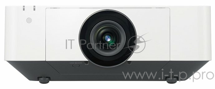 Проектор Sony VPL-FH60(WHITE) 3LCD, 5000 ANSI Lm, 2000:1, WUXGA, Lens shift, (1,39-2,23:1), VGA,HDMI,DVI-D, RJ45 - HDBaseT, RS-232C, D-sub 15-pin - out, Edge Blending, коррекция геометрии, портретный режим, 13 кг. БЕЛЫЙ