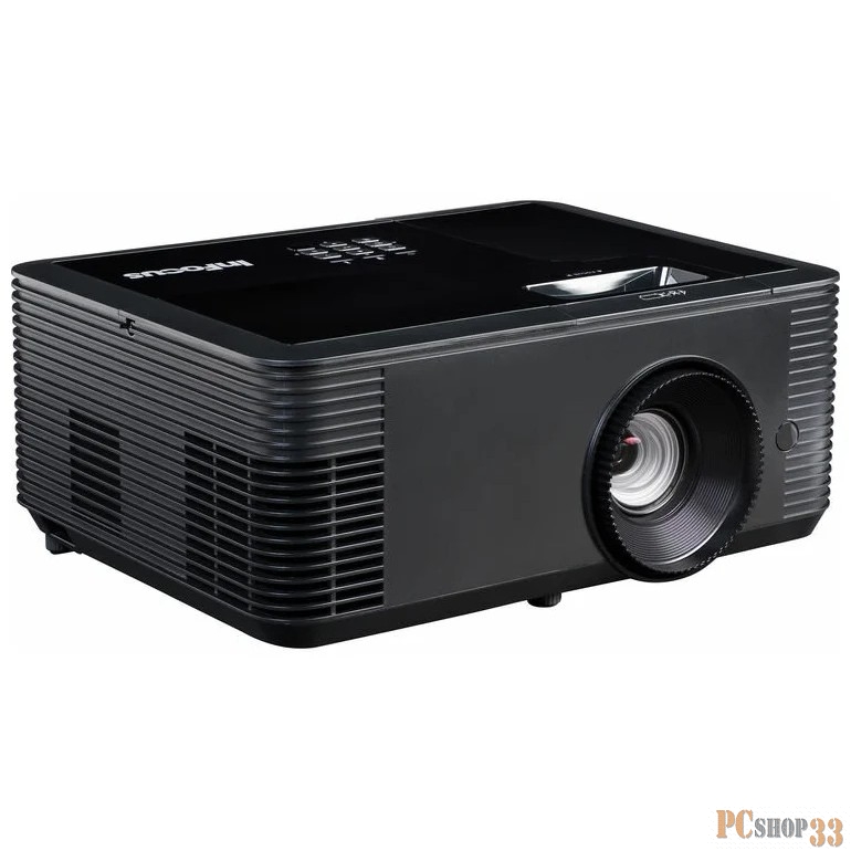 Проектор INFOCUS IN138HD DLP, 4000 ANSI Lm, Full HD (1920х1080), 28500:1, 1.12-1.47:1, 3.5mm in, Composite video, VGAin, HDMI 1.4aх3 (поддержка 3D), USB-A (для SimpleShare и др.), лампа 15000ч.(ECO mode), 3.5mm out, Monitor out (VGA), RS232, 21дБ, 4,
