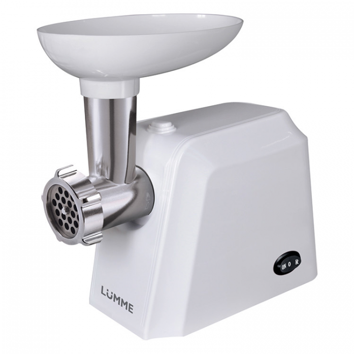Мясорубка LUMME LU-2104 1800 Вт. белый жемчуг