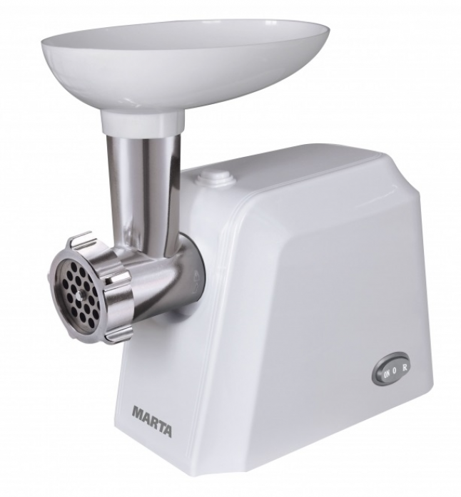 Мясорубка MARTA MT-2084 белый жемчуг