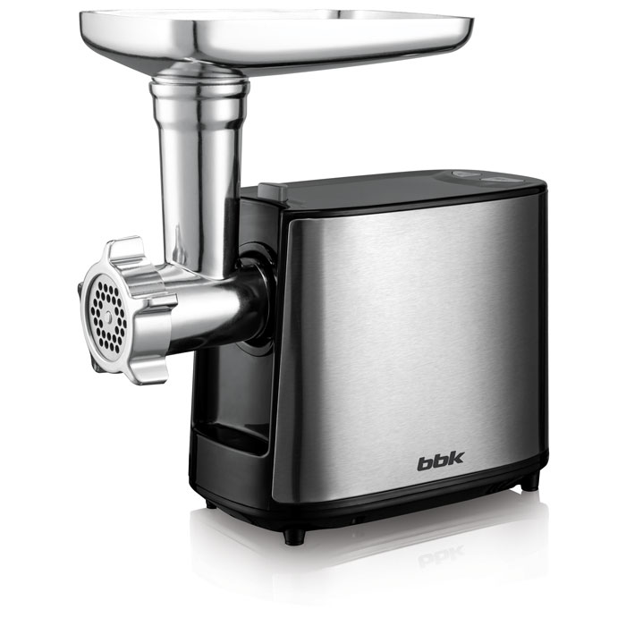 Мясорубка BBK MG1801 Металлический/Черный