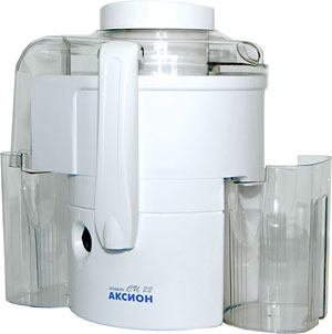 Соковыжималка центробежная Аксион СЦ 32.01 ДЖУС 250Вт белый/красный