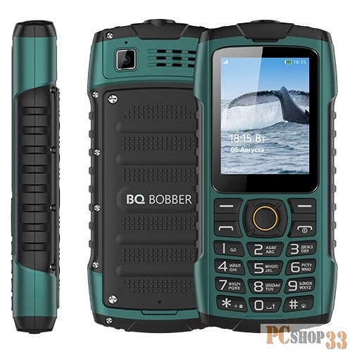 Мобильный телефон BQ-2439 Bobber Зеленый