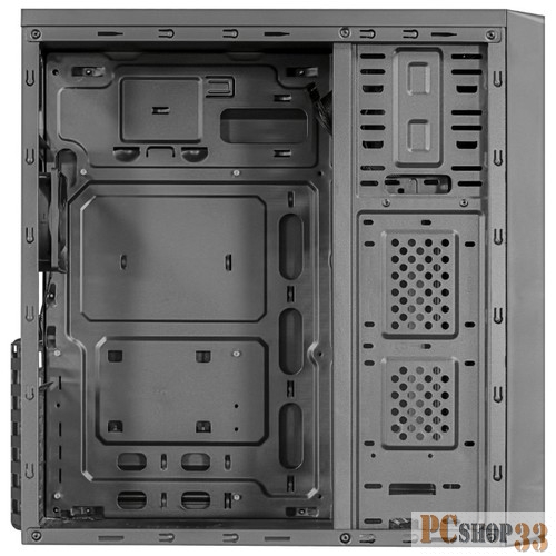 корпус Ginzzu C180 FAN 8СМ 2*USB 2.0,AU w/o PSU