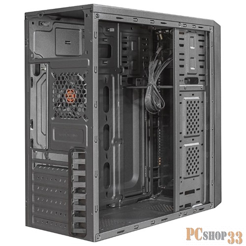 корпус Ginzzu C180 FAN 8СМ 2*USB 2.0,AU w/o PSU