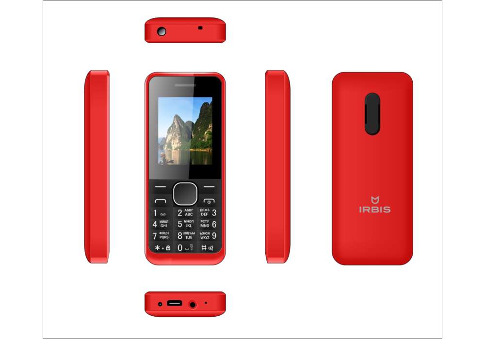 Мобильный телефон IRBIS SF06r red {1.77
