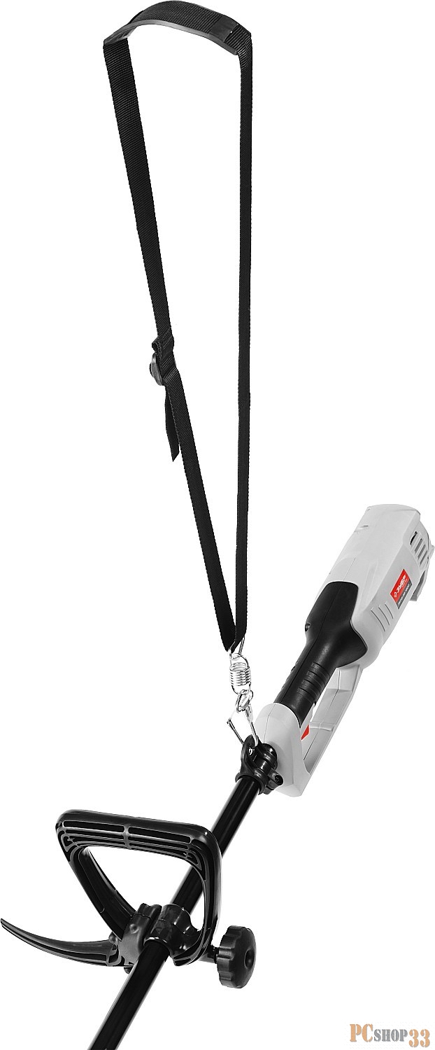 Триммер ЗУБР ЗКРЭ-38-1200 Триммер электрический { с верх. двигателем, ш/с фреза 255 мм, леска 380 мм, леска 5*2 мм, полуавтомат, 1200 Вт }