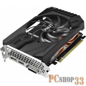 Видеокарта PALIT GeForce GTX1660 6 GB STORMX OC 192bit GDDR5 DVI, HDMI, DP Ret 51660S18J9-165F