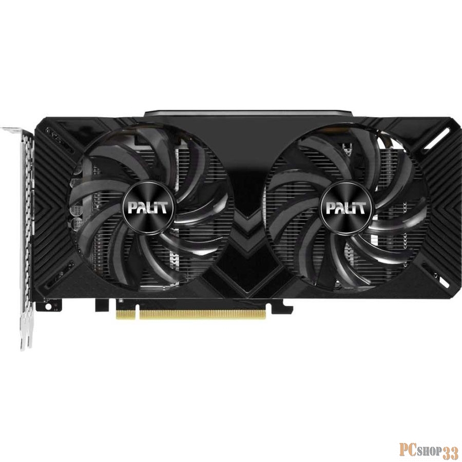 Видеокарта PALIT GeForce GTX1660Ti 6 GB DUAL 192bit GDDR6 DVI, HDMI, DP Ret NE6166T018J9-1160A